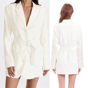 Amanda Uprichard - White Blazer Dress